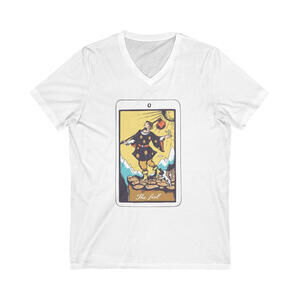 0 The Fool | Major Arcana | Jersey Short Sleeve V-Neck Tee S/M/L/XL/XXL